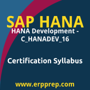 C_HANADEV_16 Syllabus, C_HANADEV_16 PDF Download, SAP C_HANADEV_16 Dumps, SAP HANADEV 16 PDF Download, SAP HANA Development - C_HANADEV_16 Certification