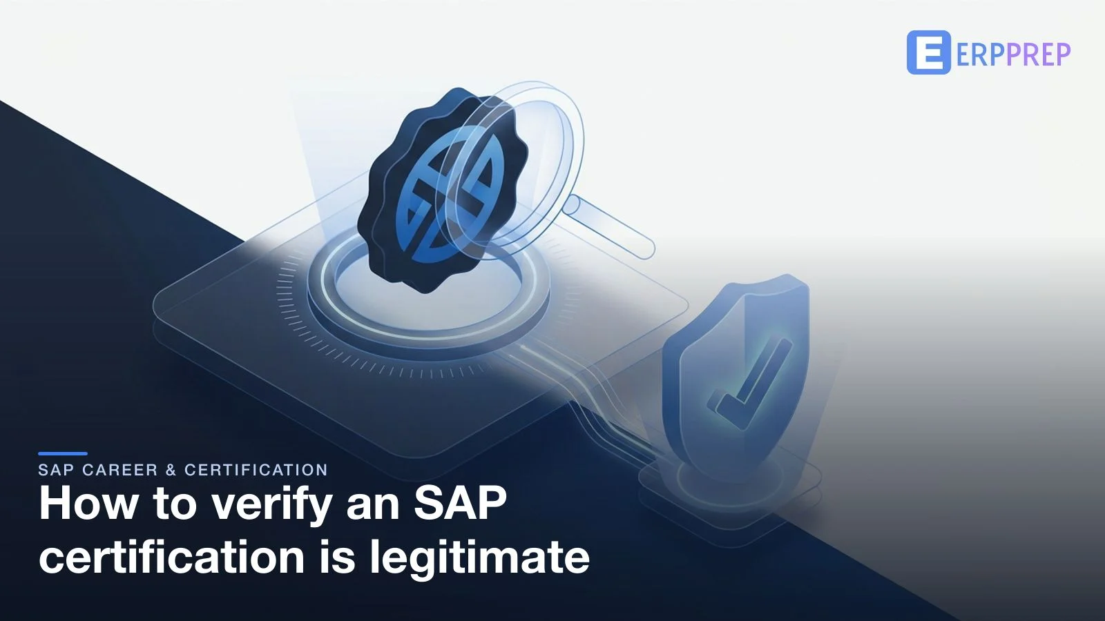 How to verify an SAP certification is legitimate