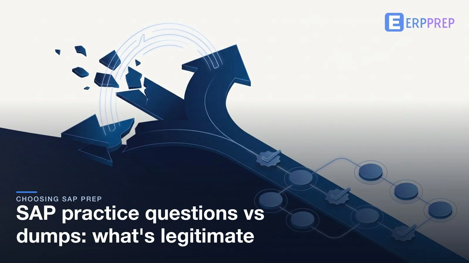 SAP practice questions vs dumps: what's legitimate