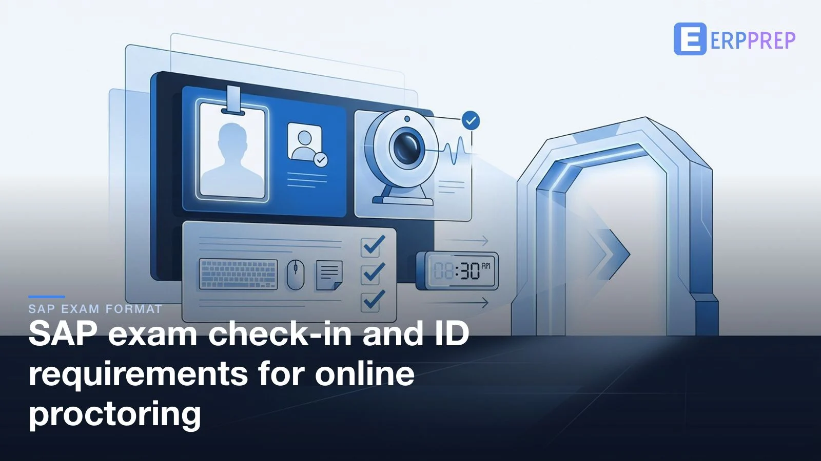 SAP exam check-in and ID requirements for online proctoring
