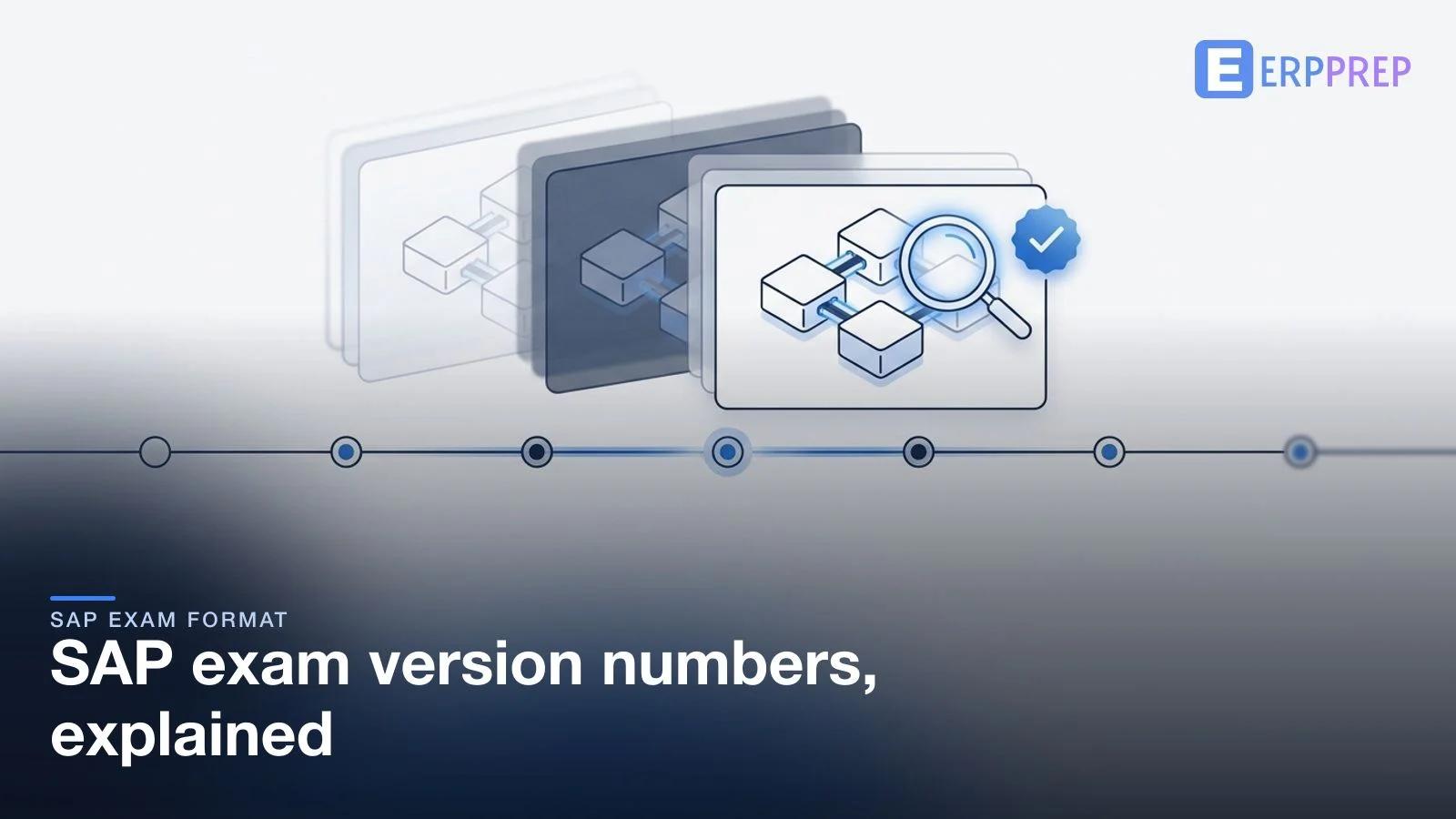 SAP exam version numbers, explained