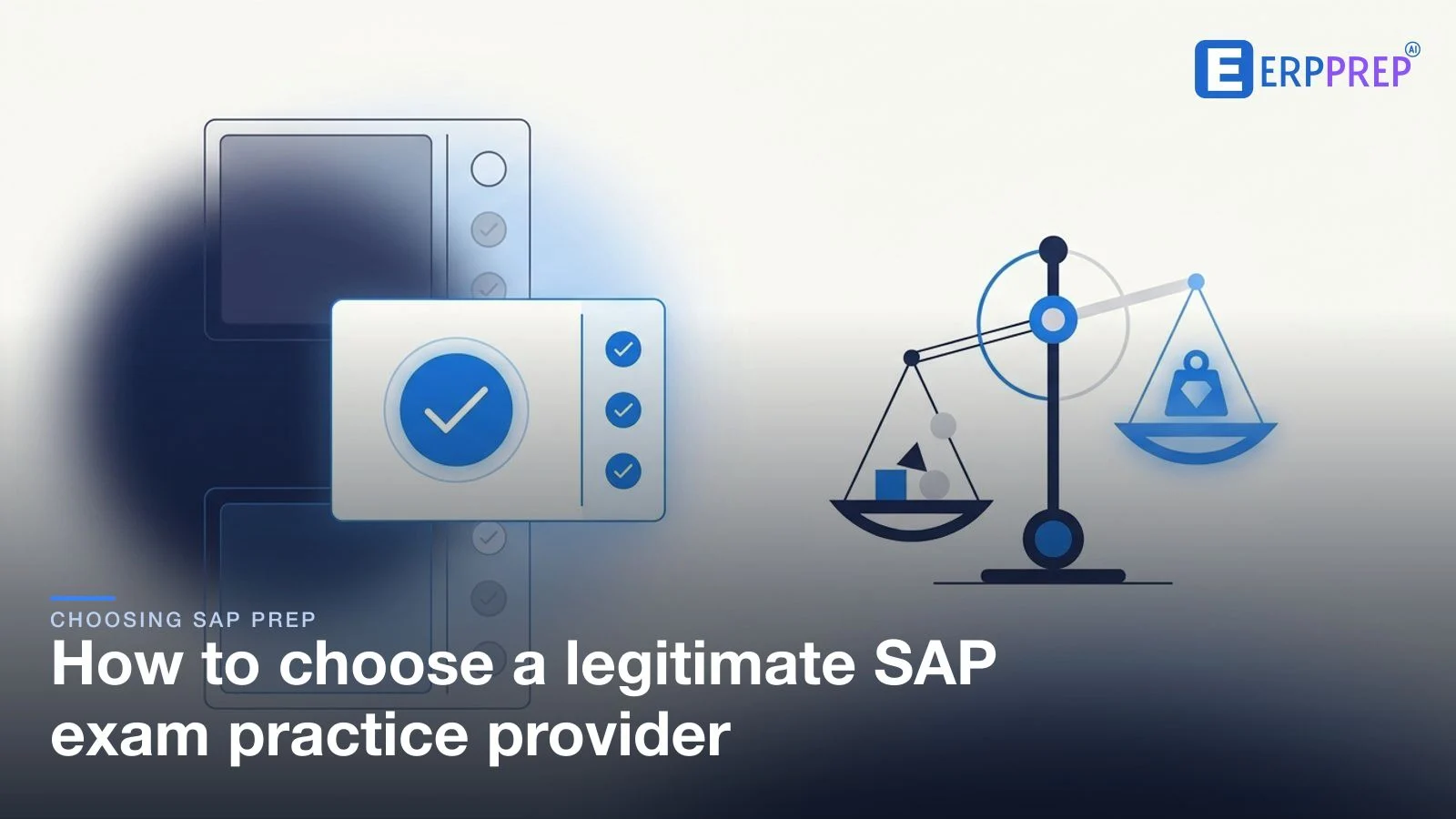 How to choose a legitimate SAP exam practice provider