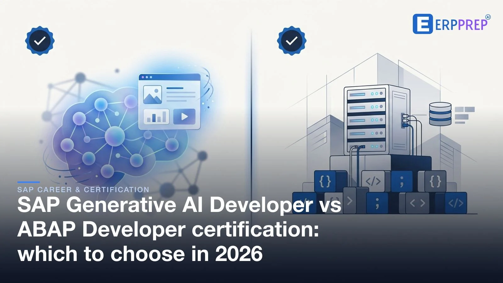 SAP Generative AI Developer vs ABAP Developer certification: which to choose in 2026