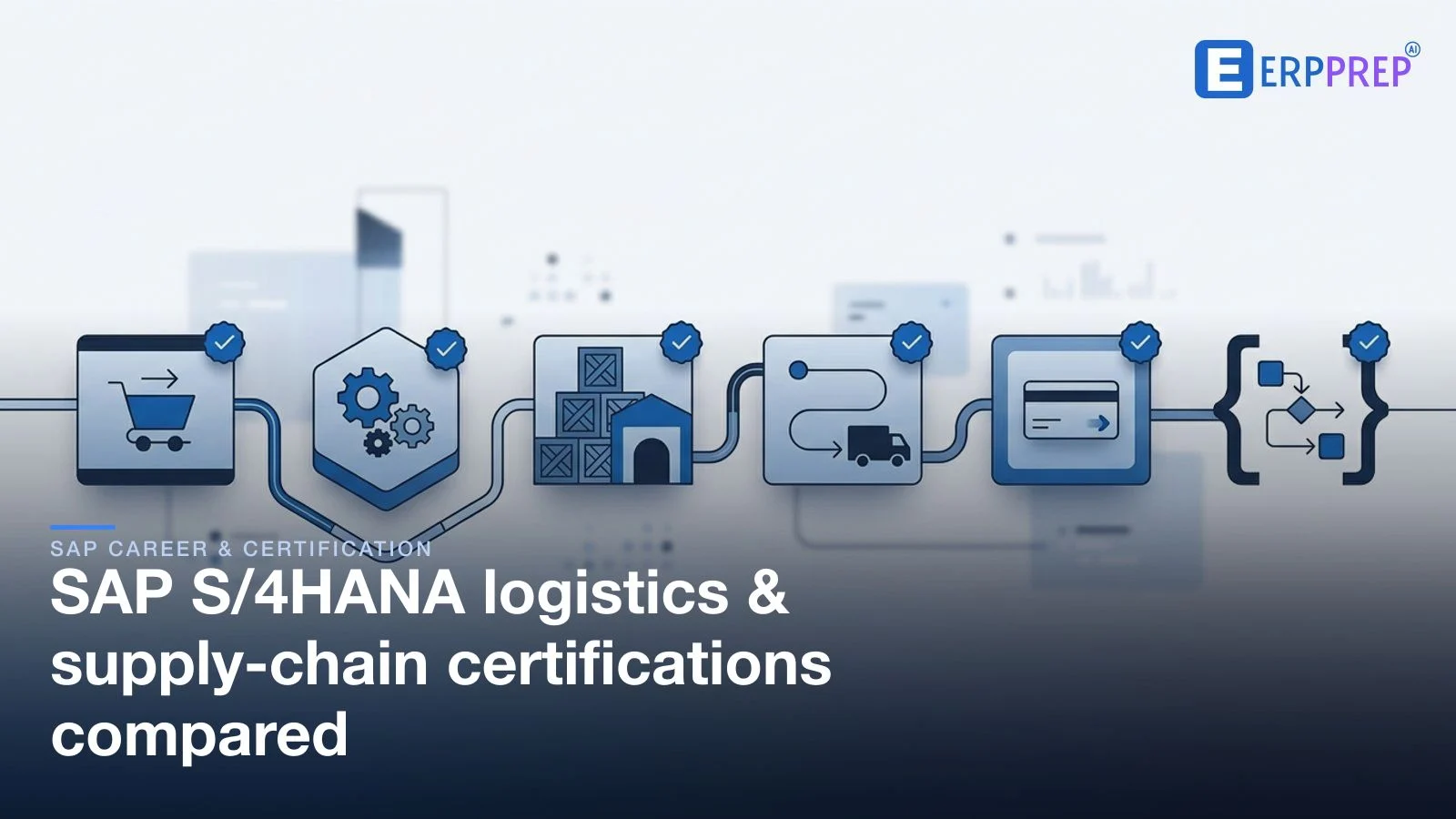 SAP S/4HANA logistics & supply-chain certifications compared