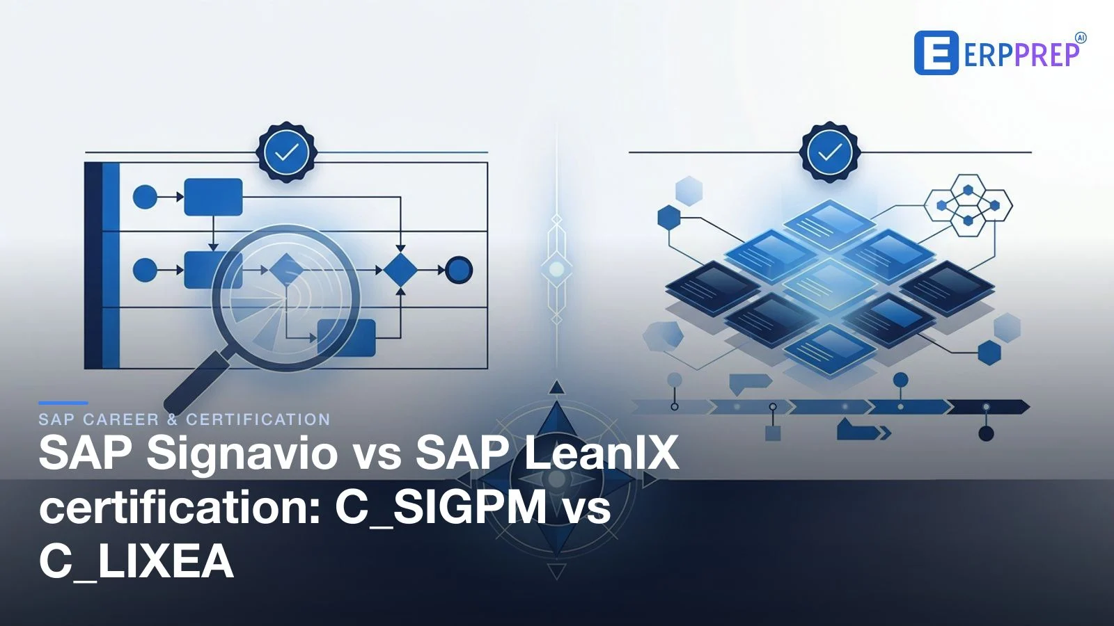 SAP Signavio vs SAP LeanIX certification: C_SIGPM vs C_LIXEA