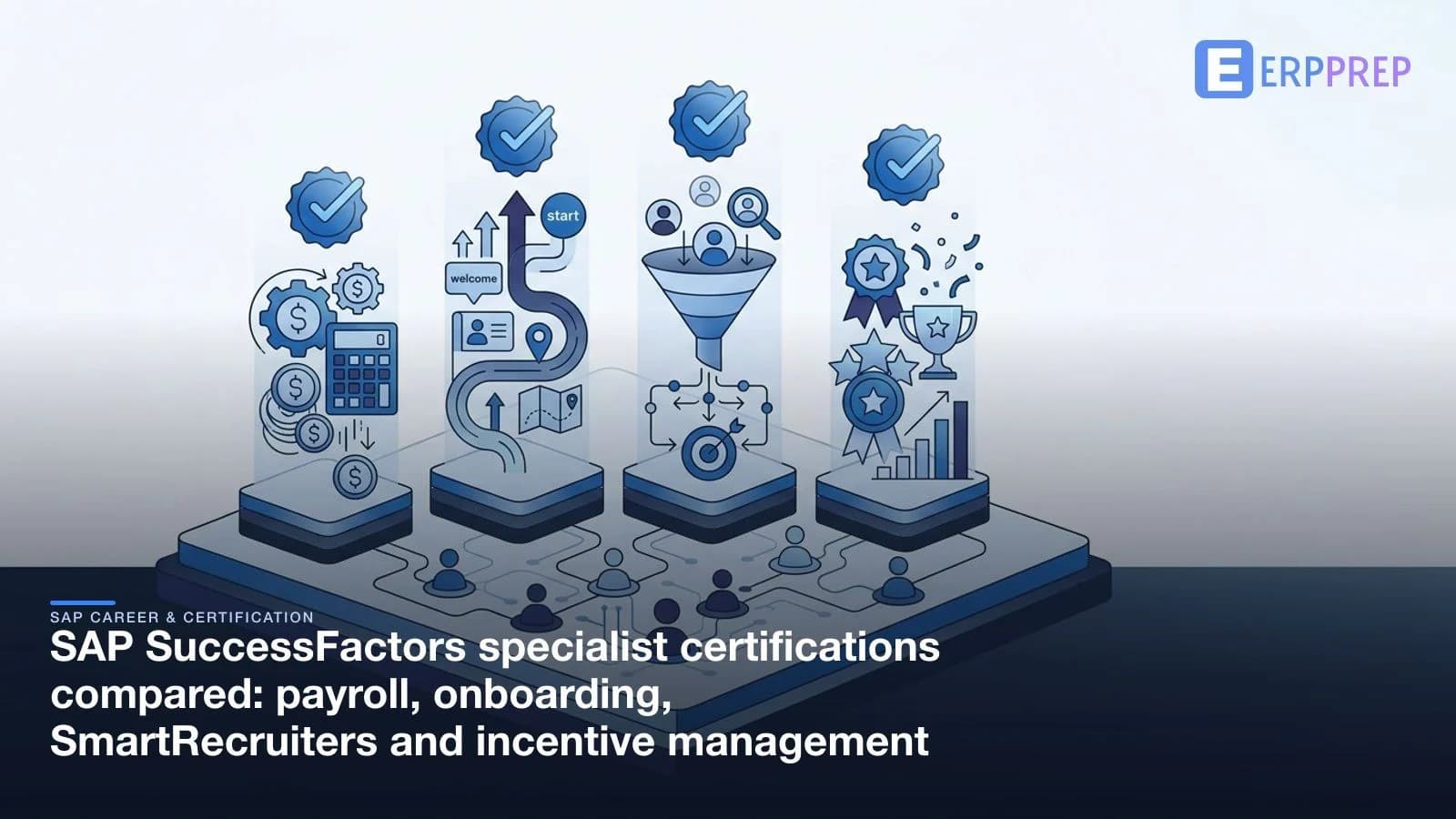 SAP SuccessFactors specialist certifications compared: payroll, onboarding, SmartRecruiters and incentive management
