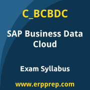SAP C_BCBDC certification syllabus and learning journey for the SAP Certified - SAP Business Data Cloud exam