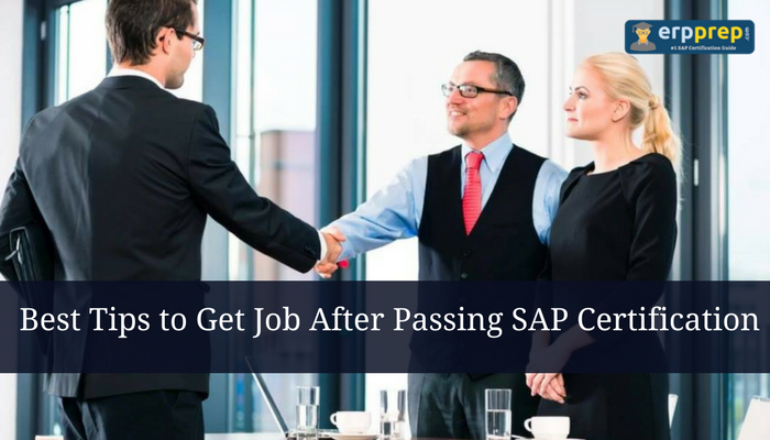 Job after SAP Certification