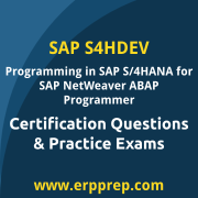 C_S4HDEV1909 Dumps Free, C_S4HDEV1909 PDF Download, SAP Programming in S/4HANA for NetWeaver ABAP Programmer Dumps Free, SAP Programming in S/4HANA for NetWeaver ABAP Programmer PDF Download, C_S4HDEV1909 Certification Dumps