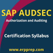 C_AUDSEC_731 Syllabus, C_AUDSEC_731 PDF Download, SAP AUDSEC PDF Download, SAP Authorization and Auditing Certification