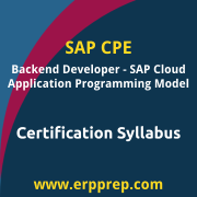 C_CPE_16 Syllabus, C_CPE_16 PDF Download, SAP C_CPE_16 Dumps, SAP Backend Developer - SAP Cloud Application Programming Model PDF Download, SAP Backend Developer - SAP Cloud Application Programming Model Certification