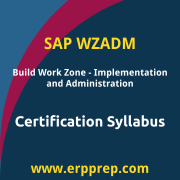 C_WZADM_01 Syllabus, C_WZADM_01 PDF Download, SAP C_WZADM_01 Dumps, SAP Build Work Zone - Implementation and Administration PDF Download, SAP Build Work Zone - Implementation and Administration Certification