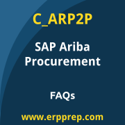 SAP C_ARP2P exam frequently asked questions for the SAP Certified - Implementation Consultant - SAP Ariba Procurement certification