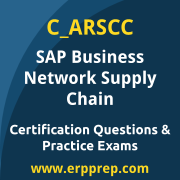 SAP C_ARSCC Mock Test and SAP Business Network Supply Chain Simulation