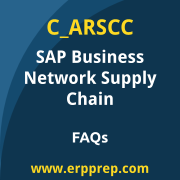 SAP C_ARSCC exam frequently asked questions for the SAP Certified - Implementation Consultant - SAP Business Network Supply Chain certification