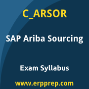 SAP C_ARSOR certification syllabus and learning journey for the SAP Certified - Implementation Consultant - SAP Ariba Sourcing exam