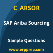 SAP C_ARSOR sample questions and scenario-based exam practice for the SAP Certified - Implementation Consultant - SAP Ariba Sourcing certification