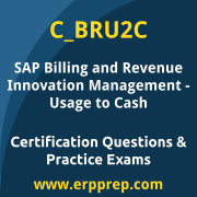 SAP C_BRU2C Mock Test and SAP Billing and Revenue Innovation Management - Usage to Cash Simulation