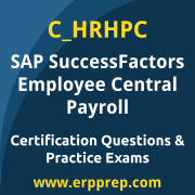 SAP C_HRHPC Mock Test and SAP SuccessFactors Employee Central Payroll Simulation
