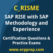 SAP C_RISME Mock Test and SAP RISE with SAP Methodology and Experience Simulation