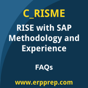 SAP C_RISME exam frequently asked questions for the SAP Certified - RISE with SAP Methodology and Experience certification