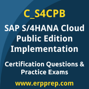 SAP C_S4CPB Mock Test and SAP S/4HANA Cloud Public Edition Implementation Simulation