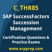SAP C_THR85 Mock Test and SAP SuccessFactors Succession Management Simulation