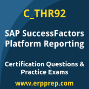SAP C_THR92 Mock Test and SAP SuccessFactors Platform Reporting Simulation
