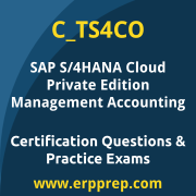 SAP C_TS4CO Mock Test and SAP S/4HANA Cloud Private Edition Management Accounting Simulation