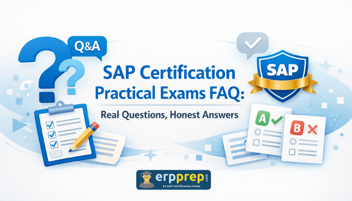 SAP Certification Practical Exams FAQ: Real Questions, Honest Answers