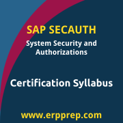 C_SECAUTH_20 Syllabus, C_SECAUTH_20 PDF Download, SAP C_SECAUTH_20 Dumps, SAP System Security and Authorizations PDF Download, SAP System Security and Authorizations Certification