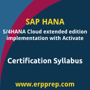 E_S4CEX_2021 Syllabus, E_S4CEX_2021 PDF Download, SAP E_S4CEX_2021 Dumps, SAP S/4HANA Cloud extended edition implementation with Activate PDF Download, SAP S/4HANA Cloud extended edition implementation with Activate Certification