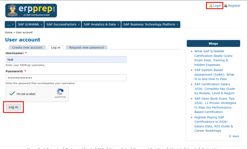 Login