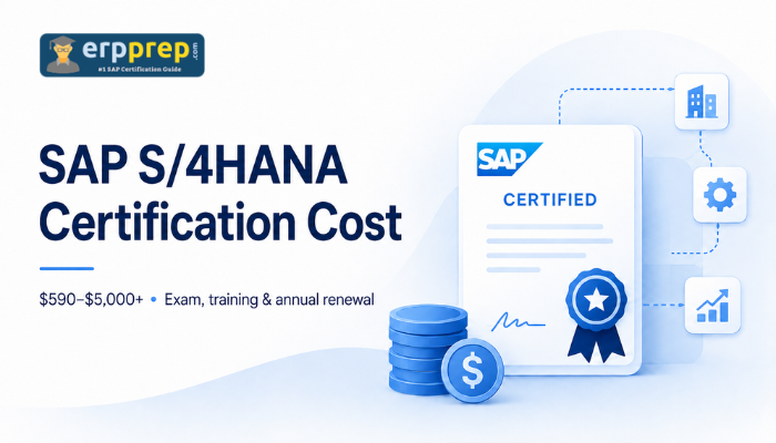 What SAP S/4HANA Certification Really Costs: Exam Fees, Training & Hidden Expenses