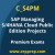 Premium SAP C_S4PM Certification Practice Exams