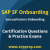 SAP Certified Application Consultant - SuccessFactors Onboarding
