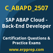 SAP Certified Associate - Back-End Developer - ABAP Cloud SAP Certified Associate - Back-End Developer - ABAP Cloud