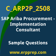 SAP Certified Associate - Implementation Consultant - SAP Ariba Procurement