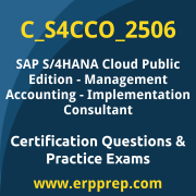 SAP Certified Associate - Implementation Consultant - SAP S/4HANA Cloud Public Edition, Management Accounting SAP Certified Associate - Implementation Consultant - SAP S/4HANA Cloud Public E