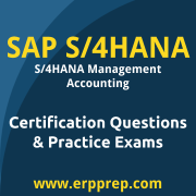 SAP Certified Application Associate - SAP S/4HANA for Management Accounting Asso