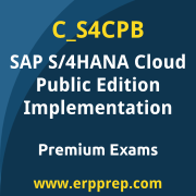 Premium SAP C_S4CPB Certification Practice Exams