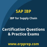 SAP Certified Application Associate - SAP IBP for Supply Chain