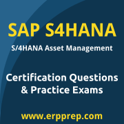 SAP Certified Application Associate - SAP S/4HANA Asset Management