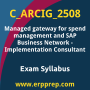 Access the C_ARCIG_2508 Syllabus, C_ARCIG_2508 PDF Download, C_ARCIG_2508 Dumps, SAP Managed gateway for spend management and SAP Business Network PDF Download, and benefit from SAP free certification voucher and certification discount code.