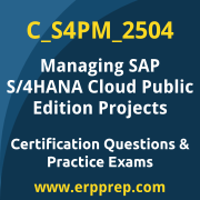 Access our free C_S4PM_2504 dumps and SAP Managing S/4HANA Cloud Public Edition Projects dumps, along with C_S4PM_2504 PDF downloads and SAP Managing S/4HANA Cloud Public Edition Projects PDF downloads, to prepare effectively for your C_S4PM_2504 Certification Exam.