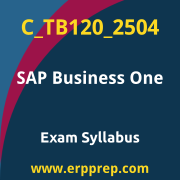 Access the C_TB120_2504 Syllabus, C_TB120_2504 PDF Download, C_TB120_2504 Dumps, SAP Business One PDF Download, and benefit from SAP free certification voucher and certification discount code.