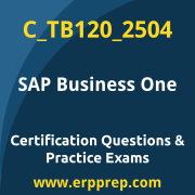 Access our free C_TB120_2504 dumps and SAP Business One dumps, along with C_TB120_2504 PDF downloads and SAP Business One PDF downloads, to prepare effectively for your C_TB120_2504 Certification Exam.