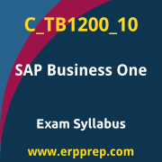 Access the C_TB1200_10 Syllabus, C_TB1200_10 PDF Download, C_TB1200_10 Dumps, SAP Business One PDF Download, and benefit from SAP free certification voucher and certification discount code.
