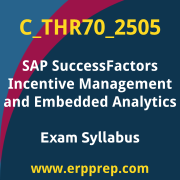Access the C_THR70_2505 Syllabus, C_THR70_2505 PDF Download, C_THR70_2505 Dumps, SAP SuccessFactors Incentive Management and Embedded Analytics PDF Download, and benefit from SAP free certification voucher and certification discount code.