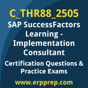 Access our free C_THR88_2505 dumps and SAP SuccessFactors Learning dumps, along with C_THR88_2505 PDF downloads and SAP SuccessFactors Learning PDF downloads, to prepare effectively for your C_THR88_2505 Certification Exam.